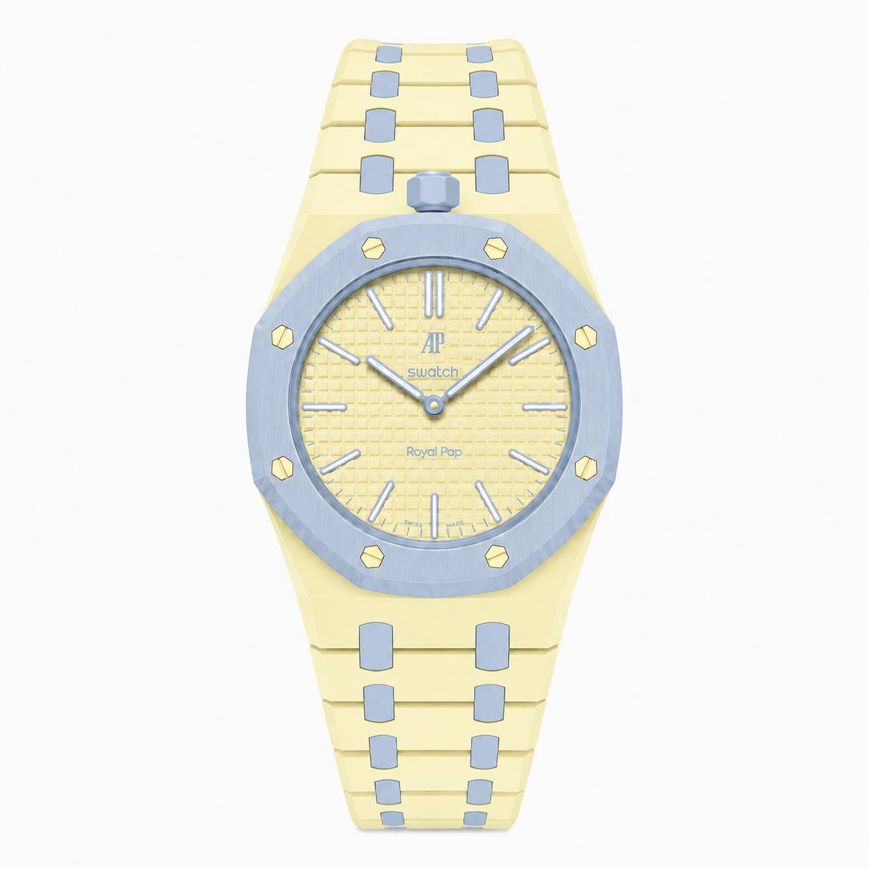 Royal Pop Ceramica Giallo/Azzurro