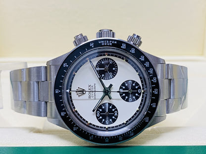 DAYTONA PAUL NEWMAN 6245 ACCIAIO BIANCO/NERO