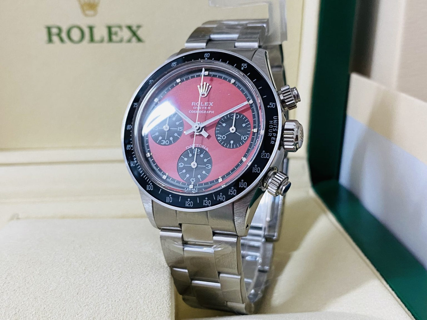 ROLEX DAYTONA PAUL NEWMAN 6263 CALIFORNIA RED