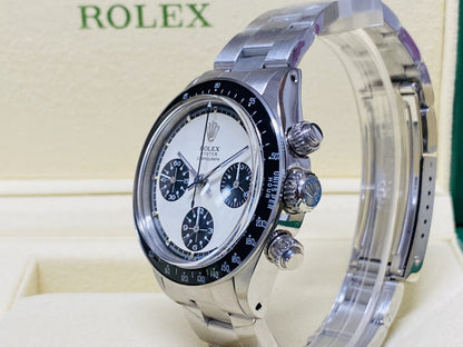 DAYTONA PAUL NEWMAN 6245 ACCIAIO BIANCO/NERO