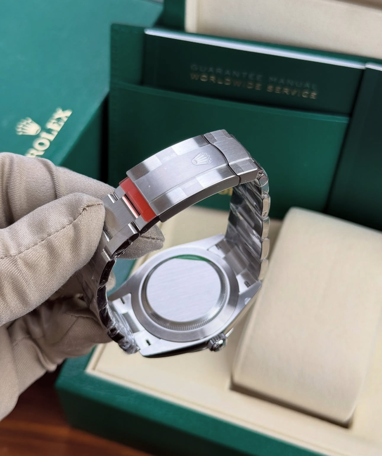 ROLEX OYSTER PERPETUAL BLUE DIAL