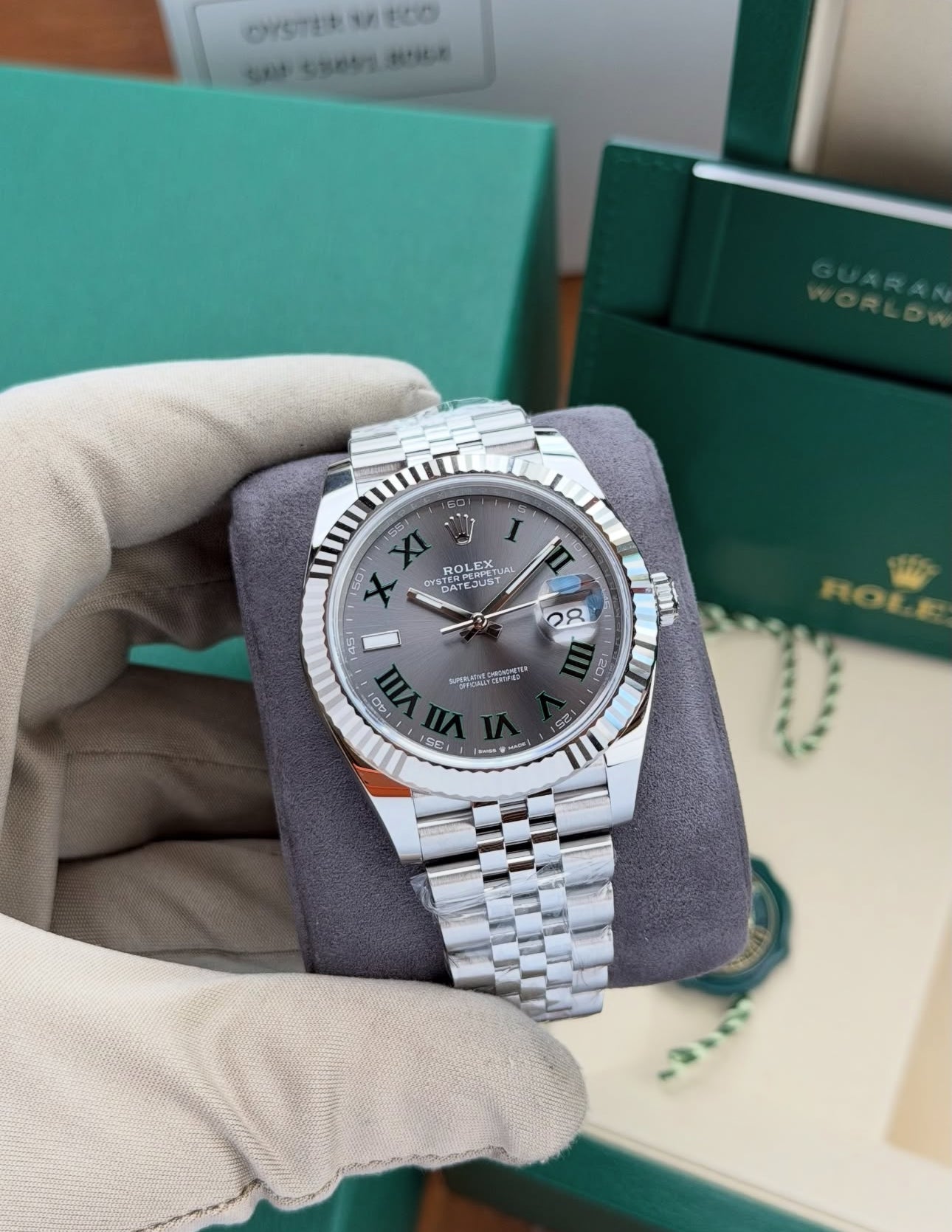 ROLEX DATEJUST WIMBLEDON JUBILÈE
