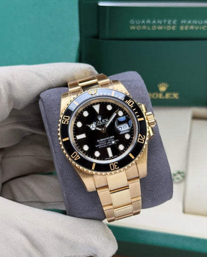 ROLEX SUBMARINER DATE FULL GOLD