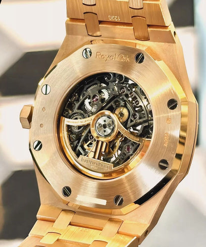 AUDEMARS PIGUET "SKELETON" FULL GOLD