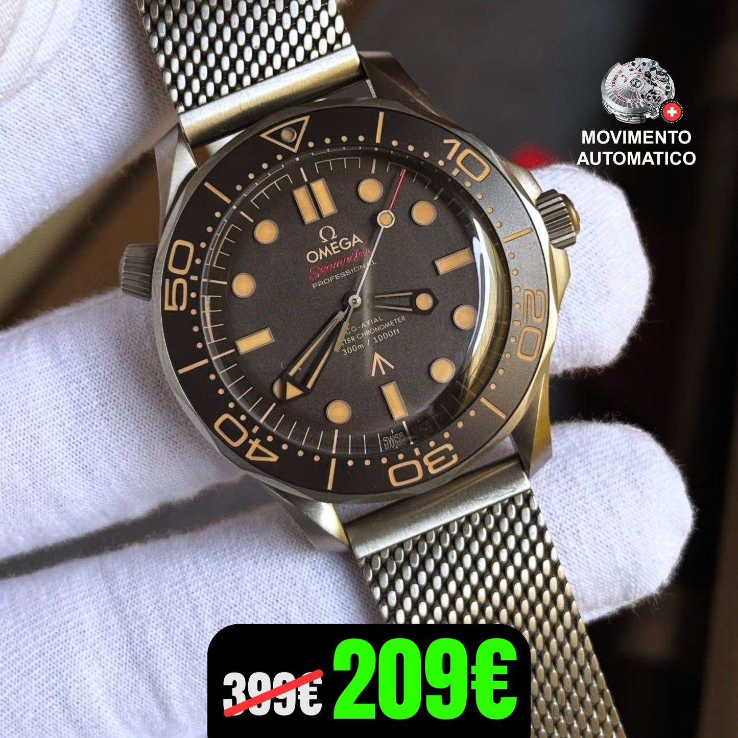 OMEGA JAMES BOND SEAMASTER DIVER 300M