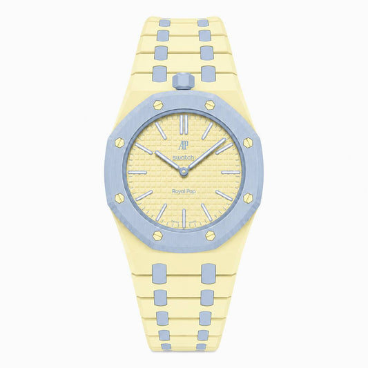 Royal Pop Ceramica Giallo/Azzurro